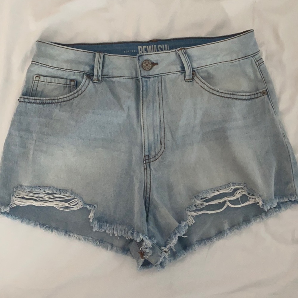 High rise shorts